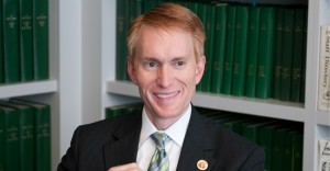 UNITED STATES - June 10: Congressman James Lankford, R-OK, is interviewed by Roll Call. Lankford is currently running for Senator. (Photo By Meredith Dake/CQ Roll Call)