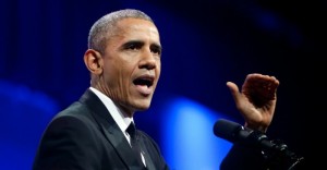 United States President Barack Obama addresses the Congressional Hispanic Caucus Institute's 38th Anniversary Awards Gala at the Washington Convention Center October 8, 2015 (Photo: Olivier Douliery/dpa/picture-alliance/Newscom)