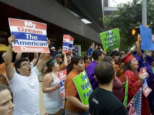 Amnesty Protesters