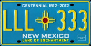 new mexico car license